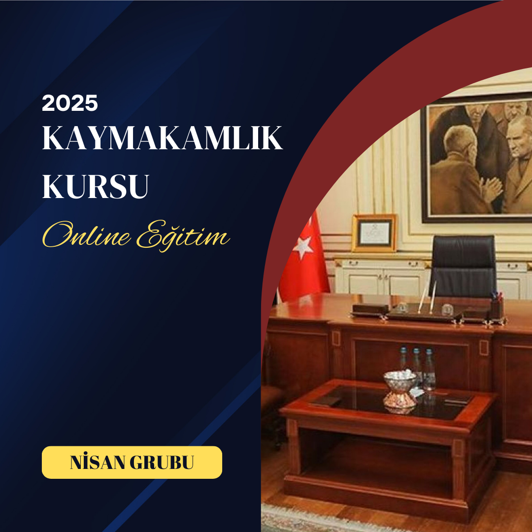 Kaymakamlık Kursu + Kamp (18 Nisan Grubu)
