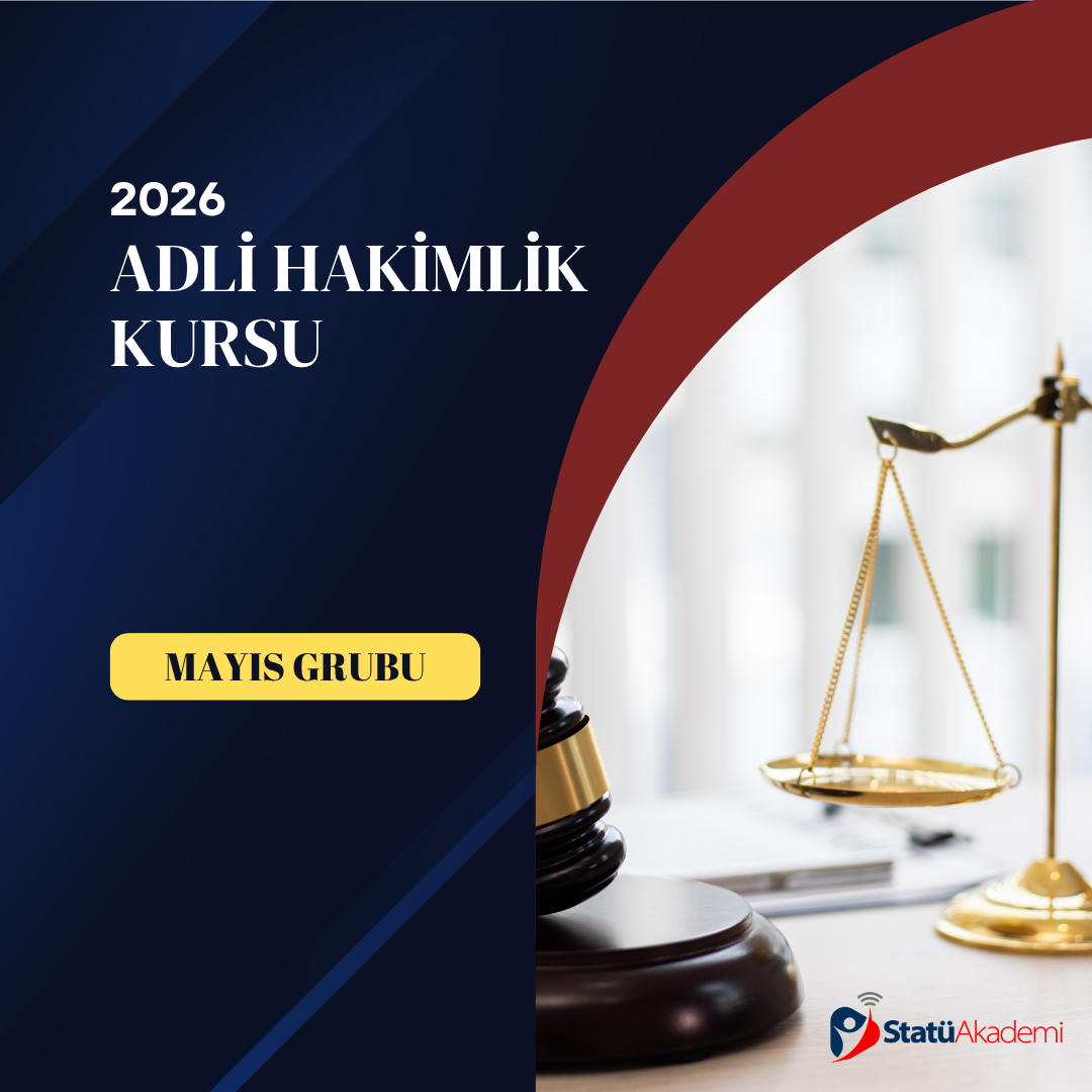 2026 Adli Hakimlik (Kamp Dahil) (Mayıs Grubu)