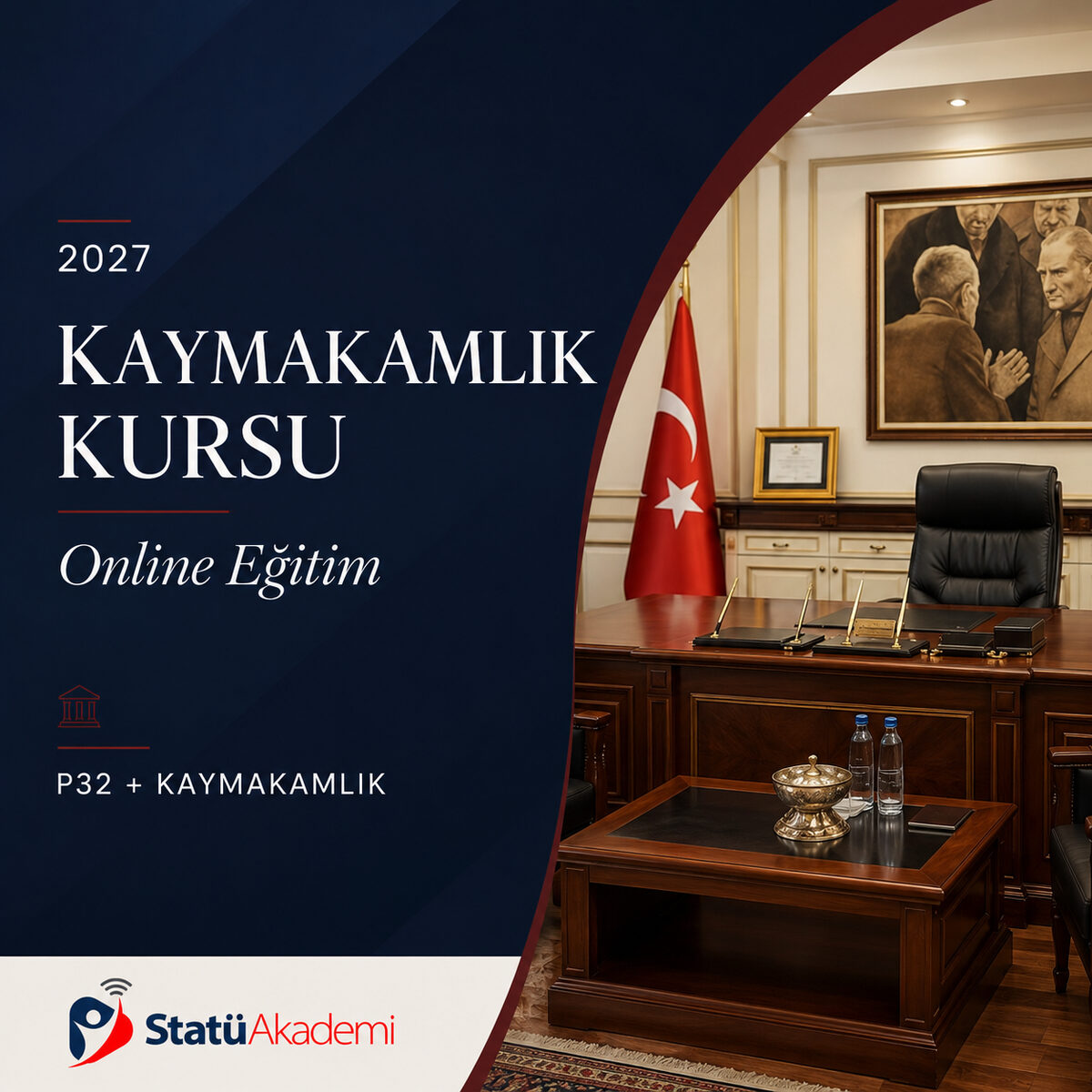 2027 Kaymakamlık Kursu (KPSS P32 Destekli)